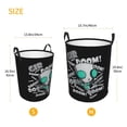 thumbnail image 5 of Invader Zim Laundry Hamper Lightweight Storage Basket Toy Organizer Laundrys Basket Waterproof For Bedroom, Bathroom Small, 5 of 8