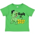 thumbnail image 3 of Inktastic Class of 2037 Green Dinosaur with Cap and Diploma Boys or Girls Toddler T-Shirt, 3 of 5