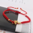 thumbnail image 3 of 2024 Chinese Zodiac Red String Bracelet Adjustable Braided Charm Bracelet For Women Men New Year Good Luck, 3 of 3