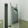 thumbnail image 5 of Hanging Laundry Hamper Bag with Over Door Hooks, Best Choice for Holding Dirty Clothes and Saving Space, Hanging Laundry Bag, 5 of 8