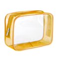 thumbnail image 1 of Bolsa de almacenamiento de PVC para viajes, ligera, organizadora, multiusos, para mujeres y hombres. Amarillo, 1 of 9