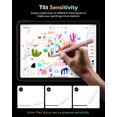 thumbnail image 3 of MoKo Pencil for iPad (A16) 11th 10th Gen, Stylus Pen for 2018-2025 Apple iPad 11/10/9/8/7/6/A16, Mini 7/6/5, Air M3/M2 11"/13"/5/4/3, Pro M4 13"/12.9"/11" Tilt Sensitivity,Gradation Pink, 3 of 8