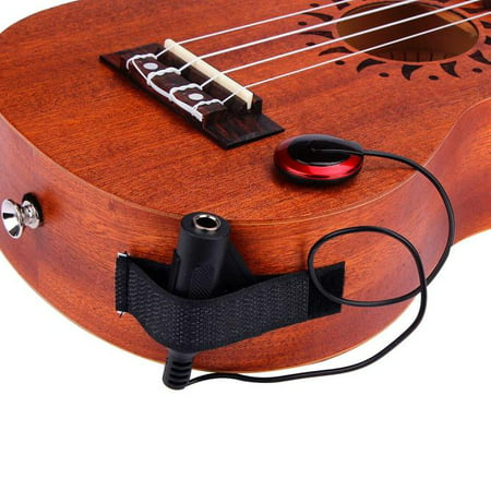 Acoustic Piezo Contact Microphone Pickup for Guitar Violin Mandolin (Best Sound Hole Guitar Pickup)