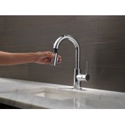 Delta Trinsic Single Handle Pull-Down Bar / Prep Faucet in Chrome 9959-DST