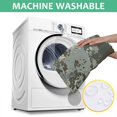 thumbnail image 6 of Gray Green Camo Textured Pattern Square Tablecloth,Waterproof Square Table Cover,Wipeable Spillproof Washable Table Cover for Home Kitchen Party Decor 42"X42"(107x107cm), 6 of 6