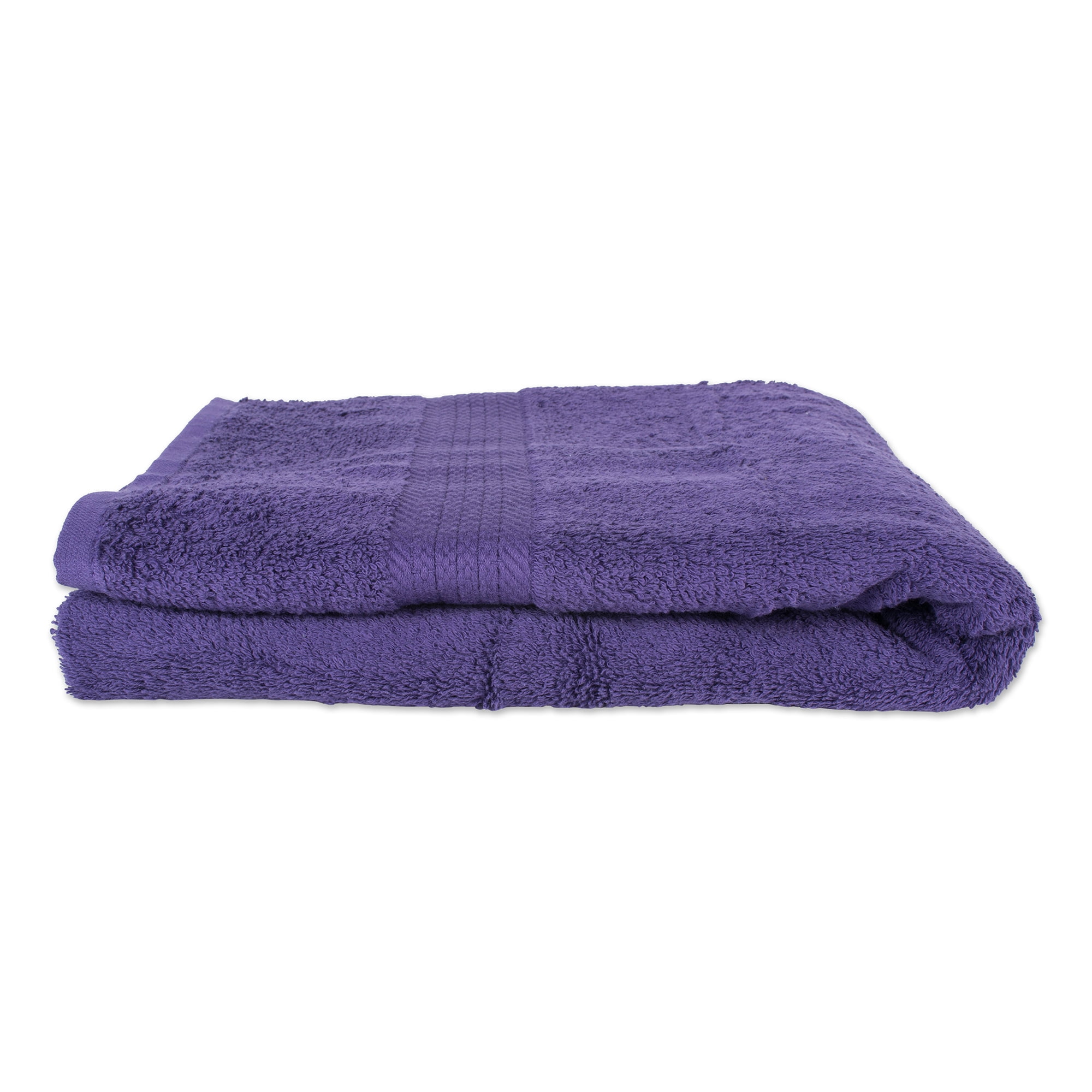 Oversized Extra Large Cotton Bath Towel, 30x60", Purple
