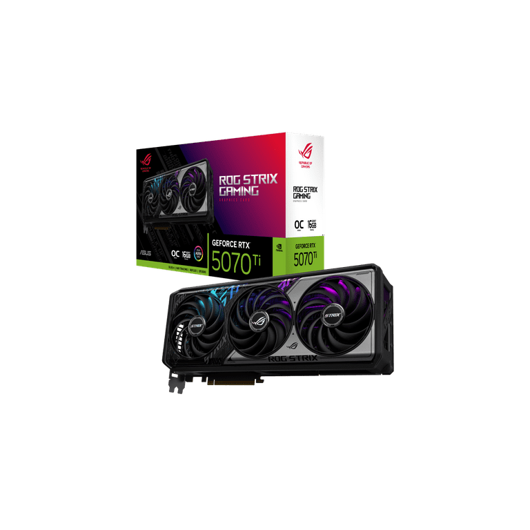 ASUS ROG Strix GeForce RTX 5070 Ti OC Edition 16GB 256-Bit