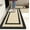 Modern Yellow, variant on Kitchen Mats for Floor Anti Fatigue Floor Marble Cushioned Memory Foam Non Slip PVC Leather Padded Comfort Standing Rugs Set of 2, Abstract Golden Swirl Design, C1