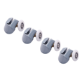 thumbnail image 4 of Rouleaux de Roulettes pour Porte de Douche 24 Pcs, Guide de Rouleau pour Porte Coulissante, Remplacement de Douche (Roue Unique), 4 of 8