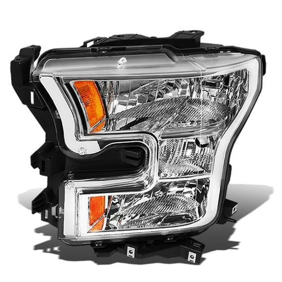 DNA Motoring For 15-17 Ford F150 Driver Left Side OE Style Headlight Lamps FO2502335