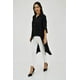 thumbnail image 5 of Maxi blusa asimétrica Roman Fashion /Juvenil, 1060 (Negro) negro CH Roman Fashion BL-ST-1060-NEGRO, 5 of 6
