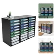thumbnail image 7 of Dwellnix Literature Organizer, Rectangular Document Holder, PVC with 50kg Load Capacity, 27 Slots for Daily Storage, for Home Office, School, and Studio, 7 of 7