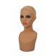 thumbnail image 3 of Cabeza de maniquí calva profesional para cosmetología, ligera, portátil, con soporte para peluca DB02, 3 of 9