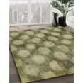 thumbnail image 3 of Ahgly Company Machine Washable Indoor Rectangle Transitional Antique Bronze Green Area Rugs, 5' x 8', 3 of 7