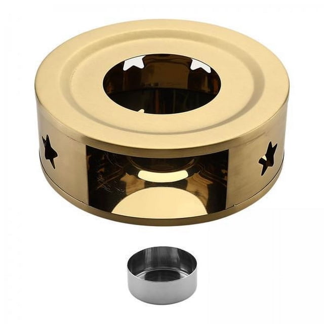 Calentador De Té 4x Con Portavelas, Base Calefactora Para Tetera, Para Viajes, Casa, Camping, Agujeros De