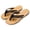 Brown, variant on Flip Flops Men Arch Support Summer Casual Outside Wear Beach Non Breathable Flip Flops Clip Toes Big Size Flat Bottom Mens House Shoes