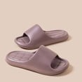 thumbnail image 2 of Xijirk Unisex Couple's Soft-Sole Indoor Slippers Elegant Flat Slides for Home & Casual Wear,8, 2 of 6