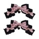 thumbnail image 4 of 2 pinzas para el pelo con lazos de Lolita para cosplay, accesorios para el pelo góticos. Rosa, 4 of 9