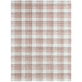 thumbnail image 1 of Amer Rug TRA140810 Tartan Hand-Tufted Area Rug, Rose & Gold - 8 x 10 ft., 1 of 1