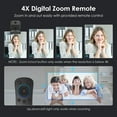 thumbnail image 6 of Vizolink 4K EPTZ Webcam with Dual Microphones, Zoom Remote, Precisefocus, USB for PC, Laptop, Switch 2, Conference, Video Streaming, 6 of 13