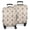 Beige Cow Flower, variant on Green Cow Cup Pattern Luggage Cover Fashion Suitcase Cover Baggage Covers Fit 25-28 Inch Luggage (Go Travel)