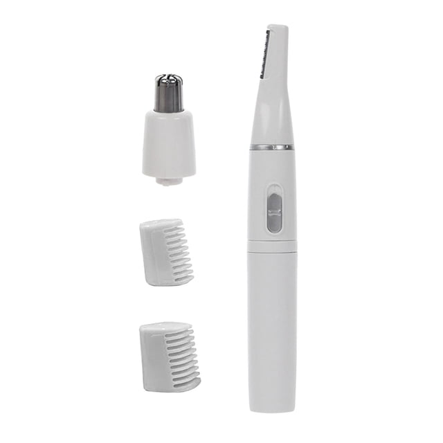 Recortador de Cejas Y 2 en 1, Herramienta de Precisión Profesional, Recortadora Portátil Eléctrica Enjuagable, Multidunción para El Hogar, - Sunnimix Recortador de pelo de nariz