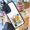 thumbnail image 2 of Único y colorido: divertido diseño de dibujos animados, funda plateada mate de doble capa para teléfono para iPhone 15 Pro Max 14 13 12 Pro 11, 2 of 4