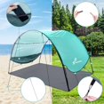 thumbnail image 4 of Carpa de playa Sportneer 245 x 142 cm con protección UV UPF 50+, 4 of 7