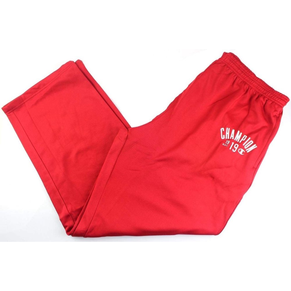 Champion Champion Men's Big and Tall Open Bottom Performance Pants