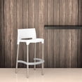 thumbnail image 4 of Compamia Gio Tabouret de Bar d'Extérieur 29,5 Po Blanc, 4 of 8
