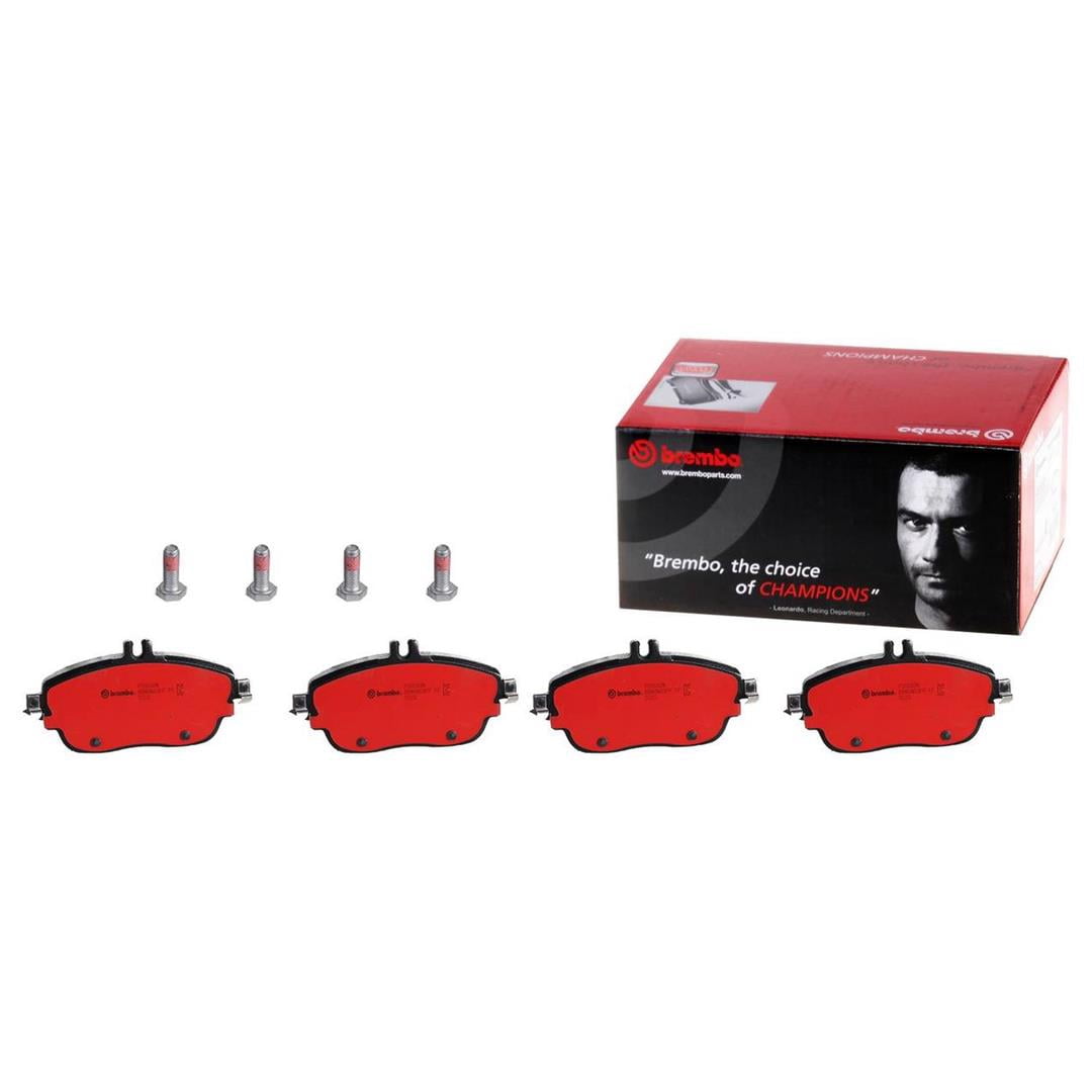 Brembo P50093N Premium NAO Ceramic OE Equivalent Pad