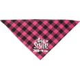 thumbnail image 4 of 2 Pack Big Sister Brother Dog Bandana Buffalo Plaid Triangle Dog Scarf Pregnancy Announcement Bandana for Small Medium Large Dogs Pets (Big Sister), 4 of 5