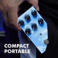 thumbnail image 2 of M-VAVE Reverb Guitar Pedal Digital Effect Reverb 9 Modes Room, Hall, Shimmer, Lofi, Spring, Bloom, Swell, Plate, Cloud Selection, 2 of 7