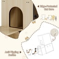 thumbnail image 5 of Cat Litter Box Enclosure for 2 Cats and Doors,Double Cat House with Storage Space,Enclosed Litter Box Furniture with Ladder, 5 of 8