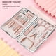 thumbnail image 5 of Juego De Cortaúñas, Kit De Cortador De Lima De Uñas, Pinzas Para Cutículas, Cortaúñas De 18 Piezas, Para Uñas De Los Pies, Uñas, Mujeres Y Hombres, 5 of 7