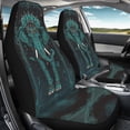 thumbnail image 4 of FOR U DESIGNS Boho Mandala Elehant Print Car Front Seat Covers Washable Driver Seat Cover with Backrest Scratch-Resistant Car Seat Protector Automotive Interior Accessories, 4 of 7