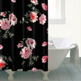 thumbnail image 5 of Waterproof Pioneer Shower Curtain 72x84 Inch Polyester Unique Cute Floral Shower Curtain for Bathroom Hotel Home Decor with 12 Plastic Hooks, 5 of 5