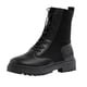 thumbnail image 1 of NECHOLOGY Botas Mujer Adulto Femenino Zapatos Botines mujer Botines de de otoño e invierno para mujer, suela gruesa, tacón bajo, antideslizante, punta redonda, tela con cordones (Black, 8), 1 of 7
