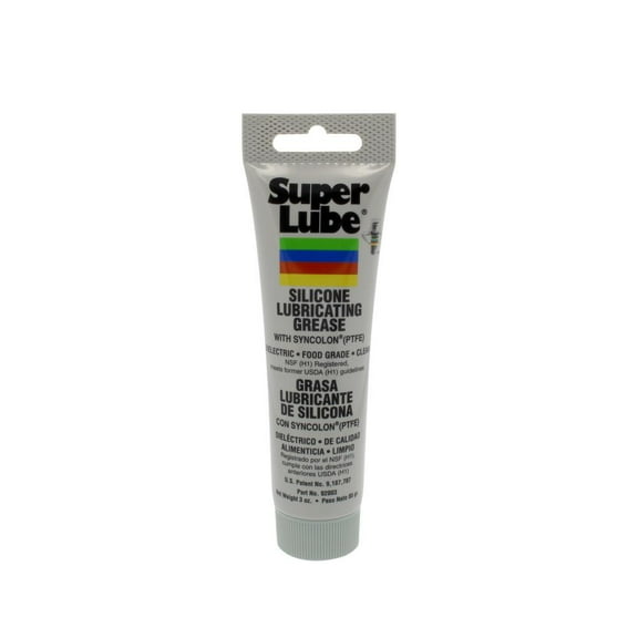 Super Lube Silicone Lubricating Brake Grease w/Syncolon® (PTFE) - 8oz Tube