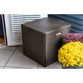thumbnail image 6 of Suncast 60-Gal. Cube Weather-Resistant Resin Outdoor Deck Storage Box, Java, 6 of 6