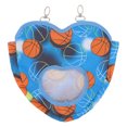 thumbnail image 1 of Bolsa de alimentación de heno para conejos Delicada bolsa de alimentación colgante con patrón de corazón de dibujos animados para animales pequeños Conejos Cerdos holandeses Baloncesto, 1 of 10