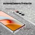 thumbnail image 5 of Compatible with Samsung Galaxy A54 Case Glitter, Ultra Slim Sparkly Samsung A54 Phone Case Cute with Silicone Shockproof Protective Bumper Cover for Women (Silver), 5 of 14