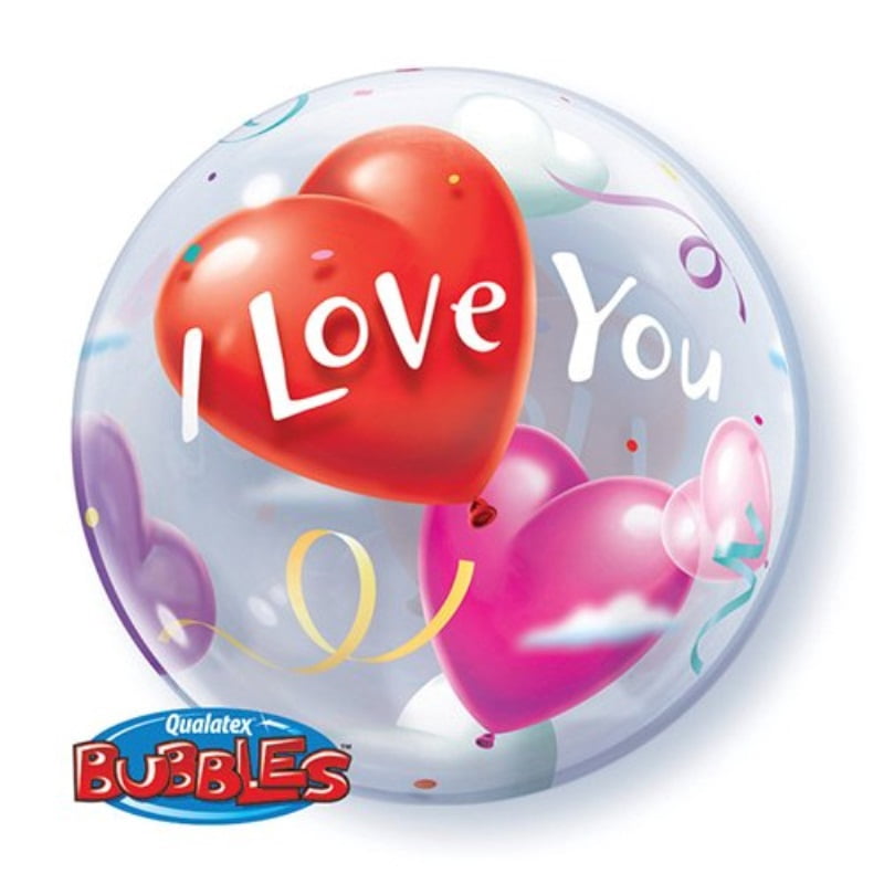 Valentines Day Balloon - I Love You Balloon Bubble - 22 ...