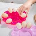 thumbnail image 2 of 3Pcs Deviled Egg Tray 12 Slot Serving Platter for Easter Eggs and Deserts, 2 of 5
