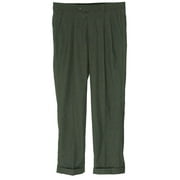 Nautica NEW Gray Houndstooth Mens Size 32X30 Dress Pleated Front Pants