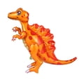 thumbnail image 3 of Globos 3D de dinosaurios para fiestas infantiles: decoraciones para fiestas de cumpleaños. Amarillo, 3 of 7