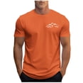 thumbnail image 1 of Eres Más Que una Camisa de Puntuación de Prueba Nueva Moda Casual Hombres Imprimir Camiseta Deportiva Manga Corta Blusas de Cuello Redondo, 1 of 1