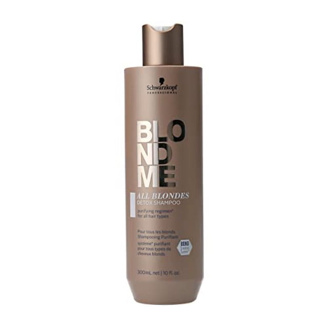 BLONDME Champú Detox para Todos los Rubios - Limpiador Aclarador para