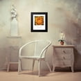 thumbnail image 4 of Unknown 12x14 Black Modern Framed Museum Art Print Titled - Elegance - Peach Rose, 4 of 5