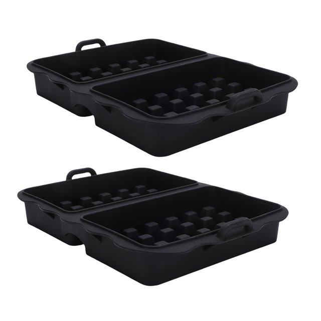 Baking 2Pcs Fryer Waffle Mold Fit for AF300EU 400 451EU SL400EU Silicone Insert Accessories